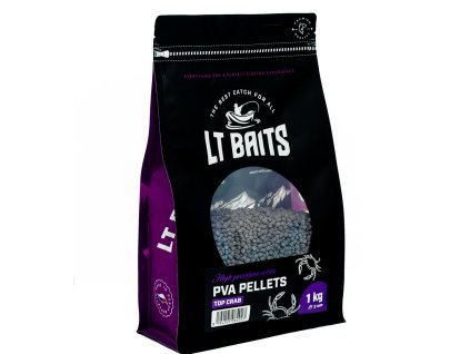 PVA Pelety LT Baits Top Crab 3 mm / 1 kg