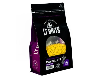 PVA Pelety LT Baits Fine Pineapple 3 mm / 1 kg