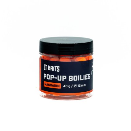 Pop-Up Boilies LT Baits Mandarin 40 g (Hmotnost 40 g, Průměr 16 mm)