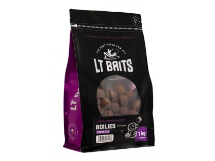 58777 top 8 mix boilies 1 kg hmotnost 1 kg prumer 24 mm