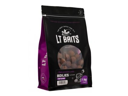 TOP 8 MIX BOILIES 1 KG (Hmotnost 1 kg, Průměr 24 mm)