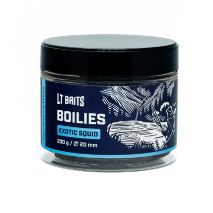 Boilies LT Baits Exotic Squid 200 g (Hmotnost 200 g, Průměr 24 mm)