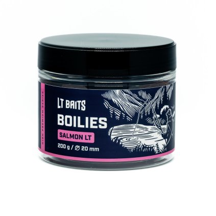 Boilies LT Baits Salmon LT 200 g (Hmotnost 200 g, Průměr 24 mm)