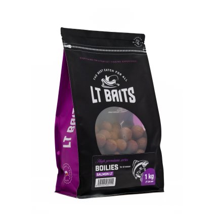 Boilies LT Baits Salmon Lt 1kg (Hmotnost 1 kg, Průměr 24 mm)