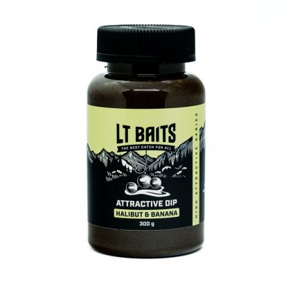 Dip LT Baits Halibut & Banana 300 g