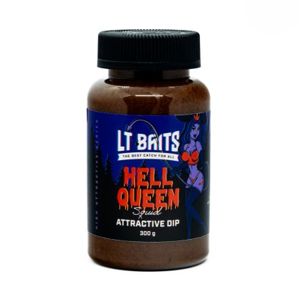 74047 dip lt baits hell queen i squid 300 g