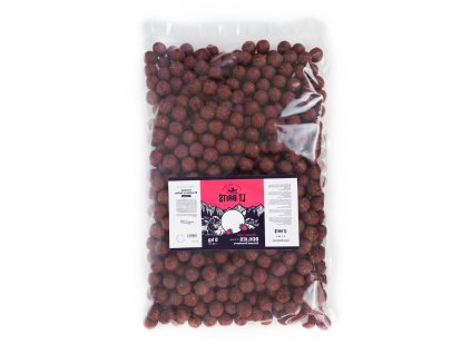 EXTREME STRAWBERRY BOILIES 20/24 MM 5KG (Hmotnost 5 kg, Průměr 24 mm)