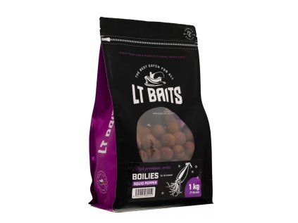 74 squid pepper boilies hmotnost 1 kg prumer 24 mm