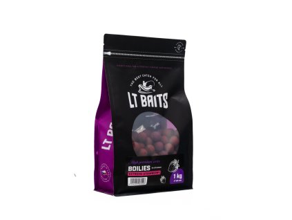 EXTREME STRAWBERRY BOILIES 1KG (Hmotnost 1 kg, Průměr 24 mm)