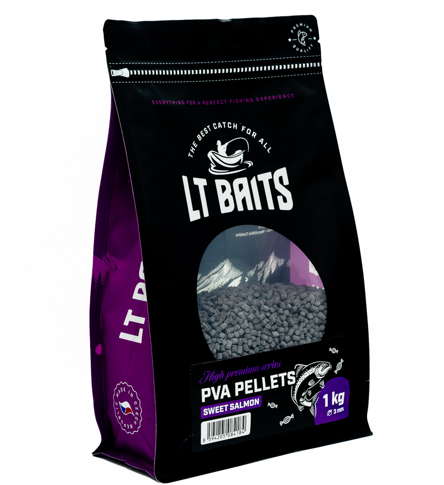 PVA Pelety LT Baits Sweet Salmon 1kg 3mm