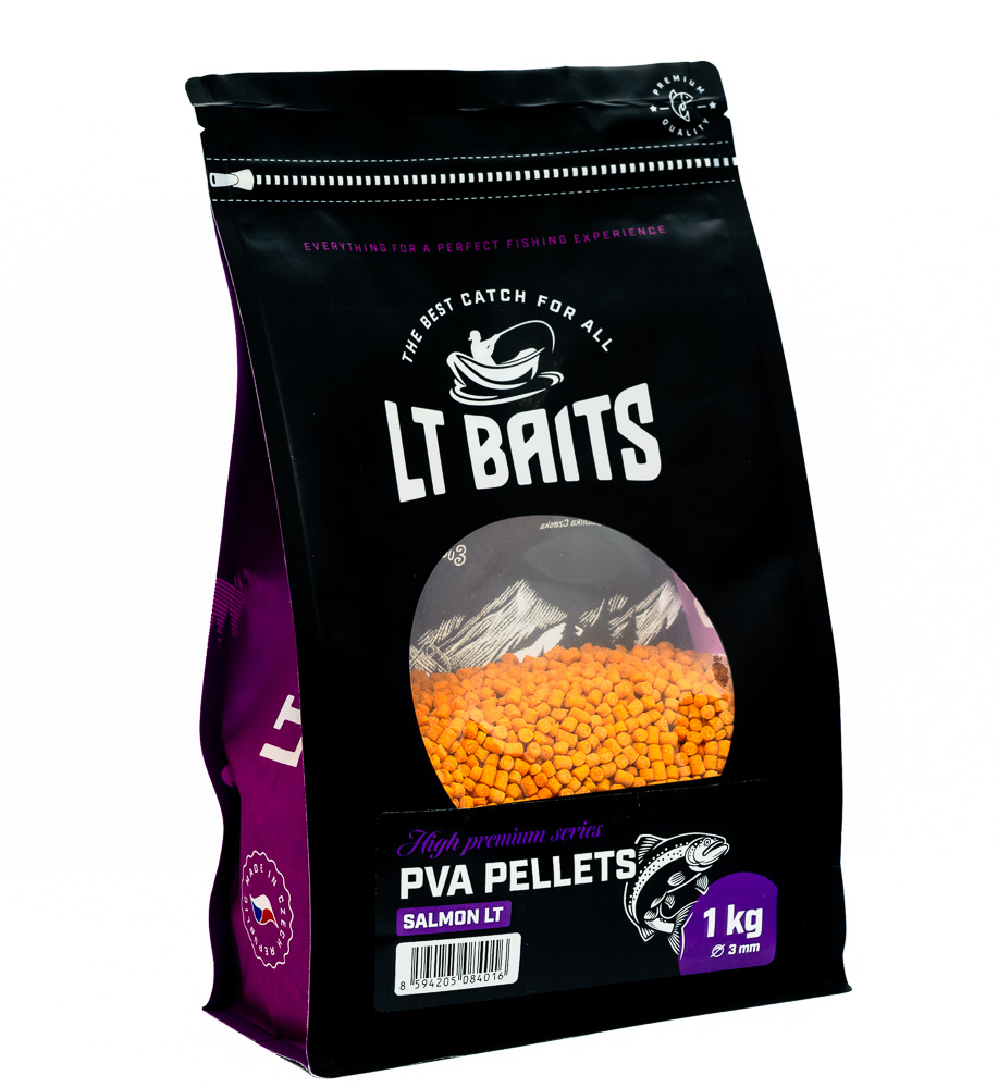 PVA Pelety LT Baits Salmon LT 1kg 3mm