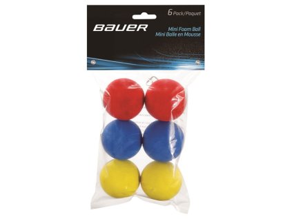 2950 bauer balonky mini foam ball 6 pack