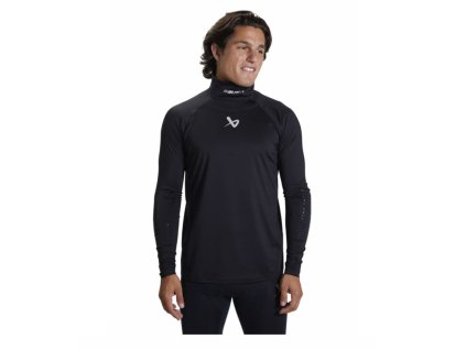 Triko s dlouhým rukávem Bauer LS Neckprotect Top S22 SR (Varianta Senior, Velikost M)