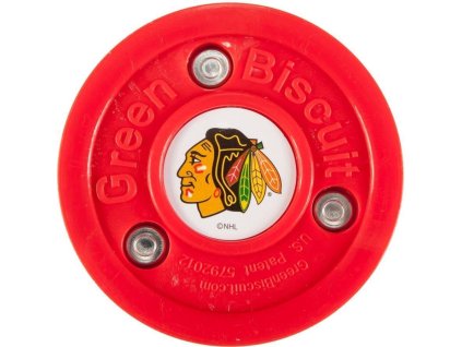 Puk Green Biscuit NHL (Tým Chicago Blackhawks)