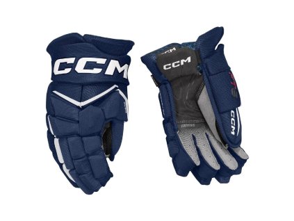 ccm glove jetspeed ft8 sr navywhite