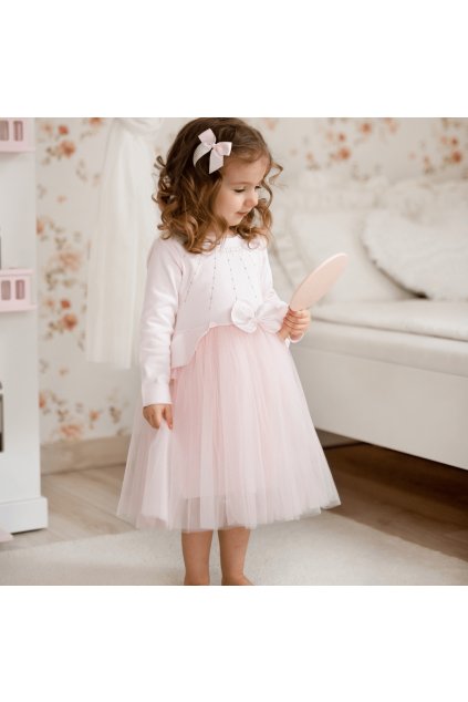 Šaty pre malé princezné Princess pink