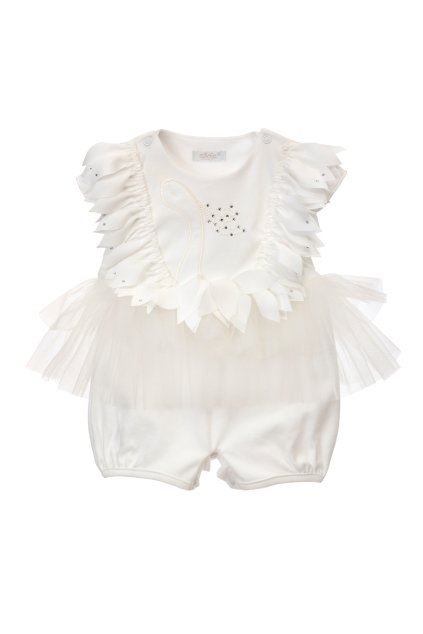 Dievčenské elegantné body Gloria biele