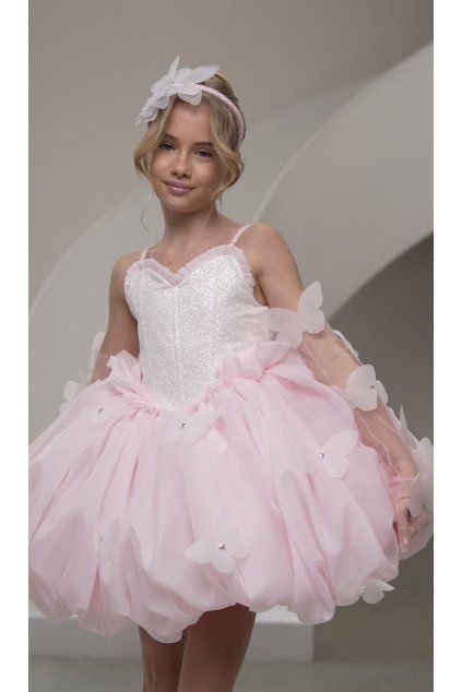 Dievčenské spoločenské šaty Eleónora