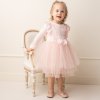 Dievčenské elegantné šaty Gloria ružové