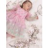 Detské tylové šaty s 3D motýľmi - predpredajová cena
