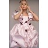 Dievčenské šaty Pink Royal Bow