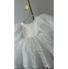 Slávnostné detné šaty Puffy biele
