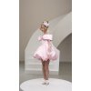 Luxusné dievčenské šaty baby pink Amina