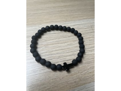 černý pánský mat