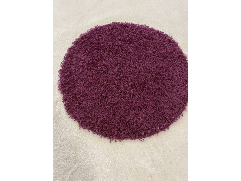11667 koberec avignon kruh 57 cm fialova