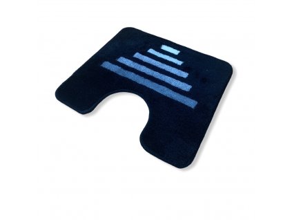 11103 kupelnova predlozka k wc vykroj 50x45 cm cierna biela