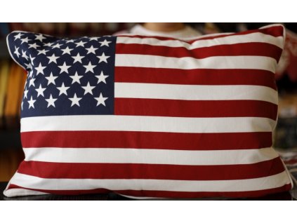 Vankúš vlajka (Farba USA)