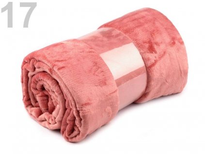 12819 deka micro flanel 150x200 jahodova