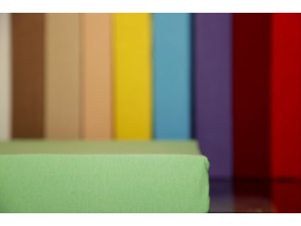 Jersey exklusiv prestieradlo zelené (Farba 90x200)