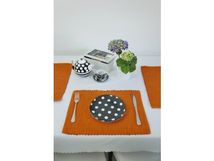 15462 textilne stolove prestieranie 30 x 42 cm oranz