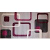 koberec Rumba 5280 sv. šedá fialová - 160x220 (Rozmer 160x220)