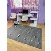 12075 tkany koberec patio 3 sivy 140x200