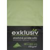 LYCRA exklusiv prestieradlo zelená (Farba 90x200)