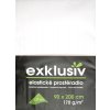 LYCRA exklusiv prestieradlo biela (Farba 90x200)