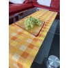 15447 1 textilny obrus stola 33 x 120 cm zlta 4