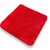Kúpelňová predložka k WC štvorec červený