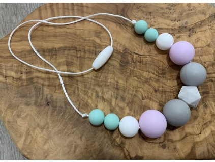 lubaby kojící korále Lady Marbel / MINT / MIX