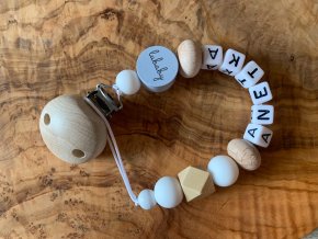 lubaby klip na dudlík se jménem Nature PURE BOY