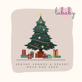🎄🎄Všem přeji kouzelné prožití vánočních svátků a co nejvydařenější nový rok 2024! lubaby - dárky pro mimi #lubabycz...