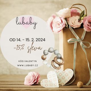 lubaby přeje krásného Valentýna💜💜 A jako dárek pro vás i vaše mimi mám připravenou slevu 15% až do zítra 15. února s...