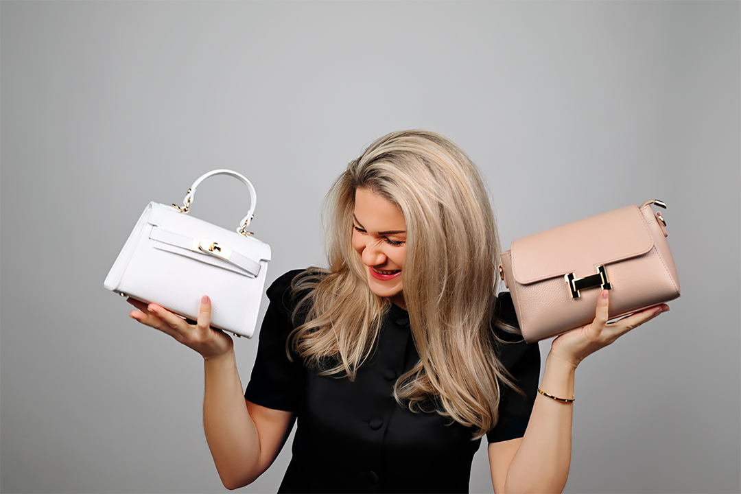 ukážka kabeliek z eshopu lubimoda