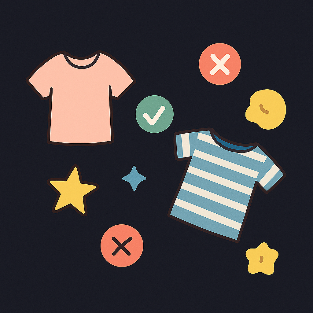 🧼 „Jó állapotú”? „Újszerű”? „Outlet”? 👉 Így értelmezd a használt gyerekruhák állapotjelöléseit