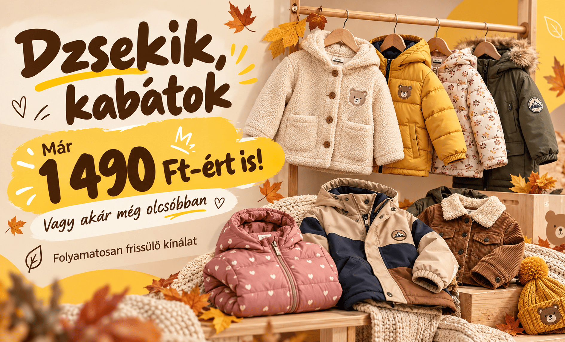 Kabátok, dzsekik