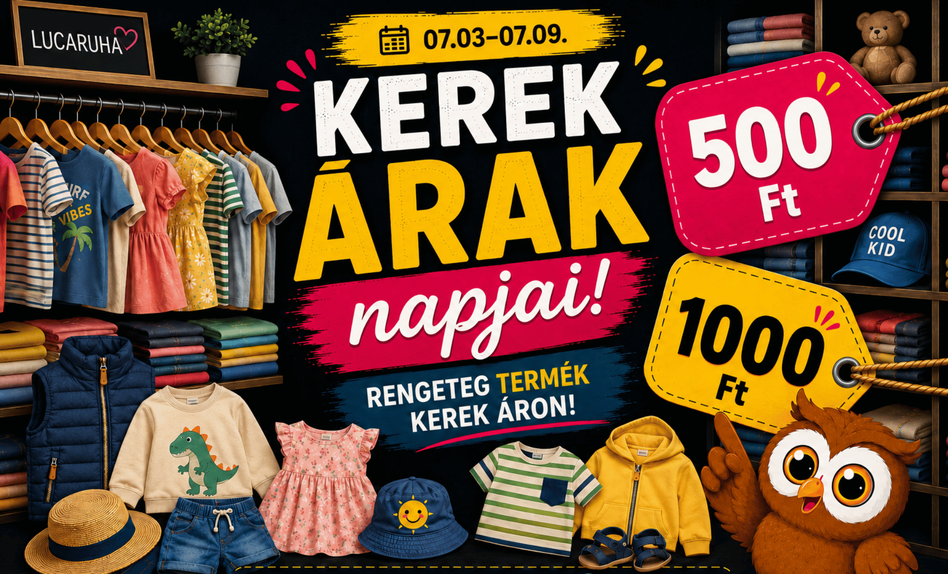 kerek árak napjai