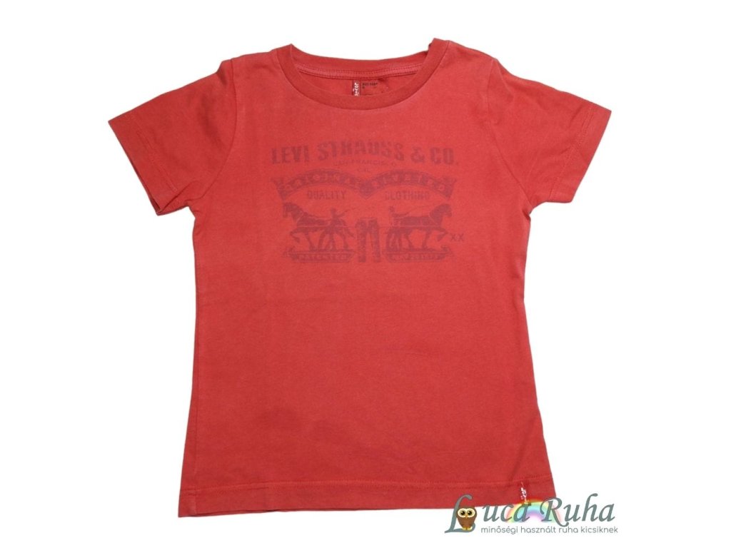 Levi's piros póló - 116