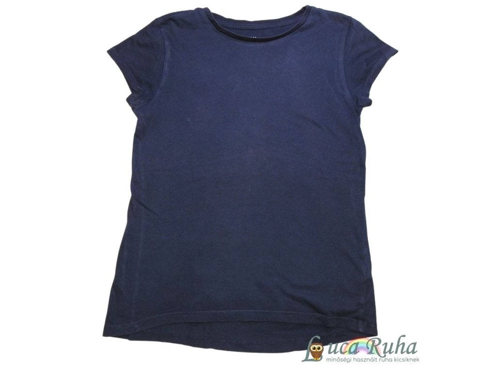 H&M sötétkék felső -146/152